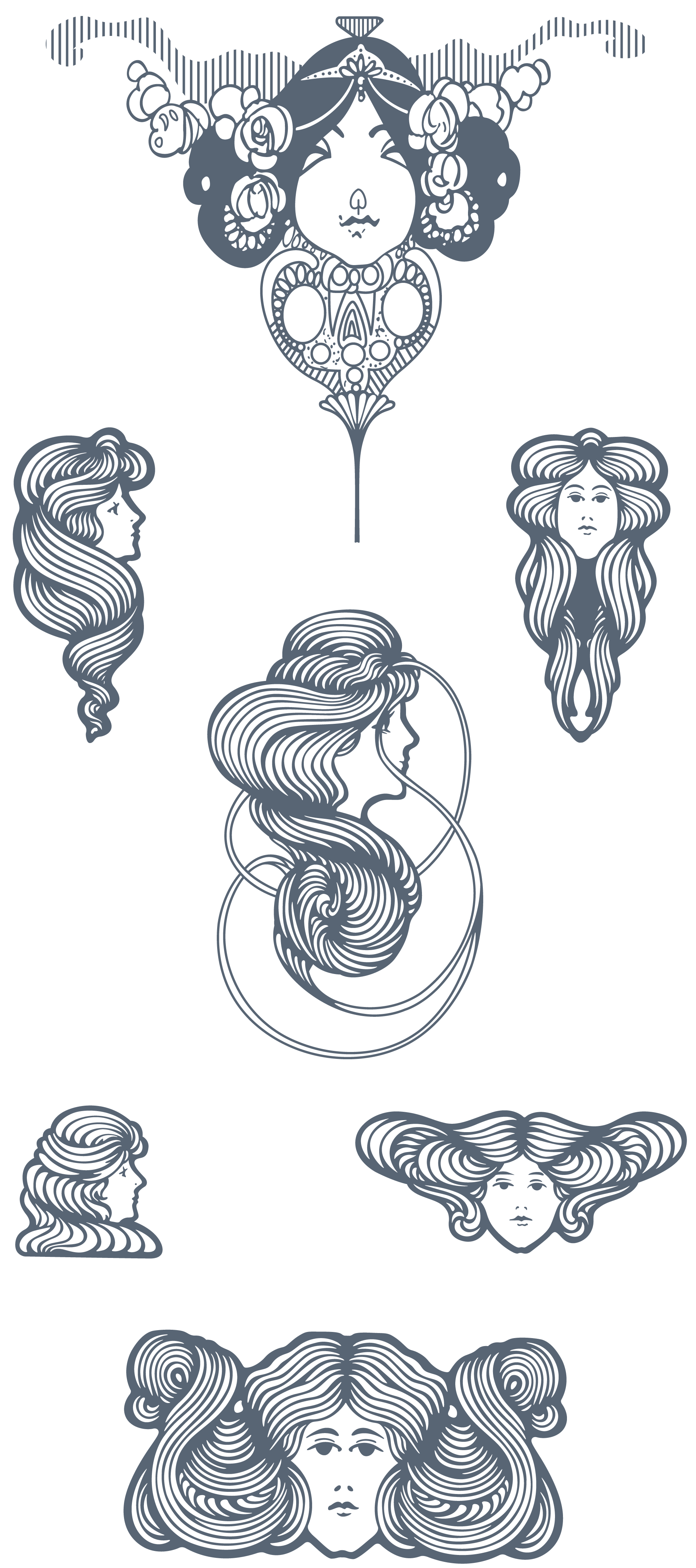 Download Vintage Art Nouveau Art Nouveau 285 Vector Download Vintage Art Nouveau Art Nouveau 285 Vector