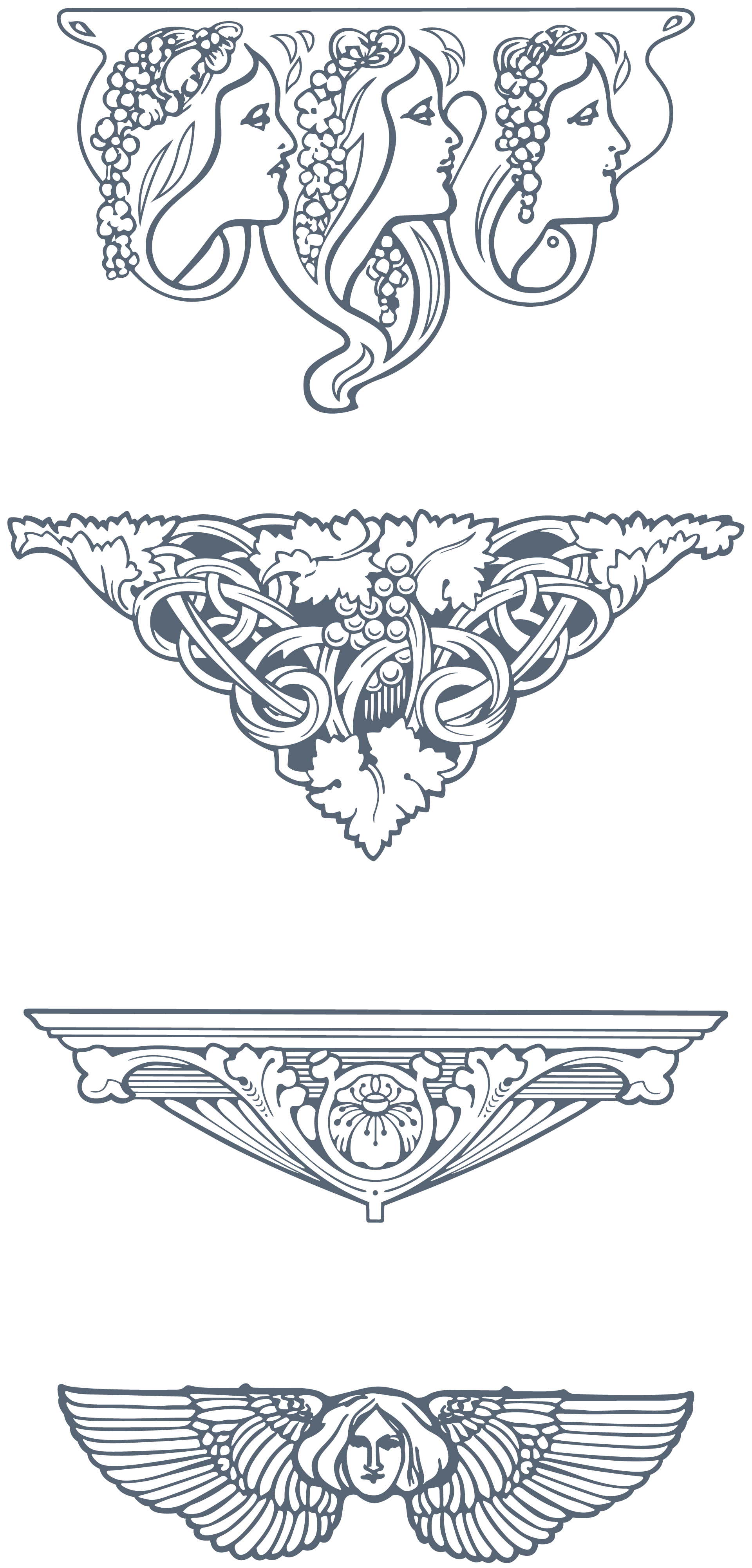 Download Vintage Art Nouveau Art Nouveau 285 Vector Download Vintage Art Nouveau Art Nouveau 285 Vector