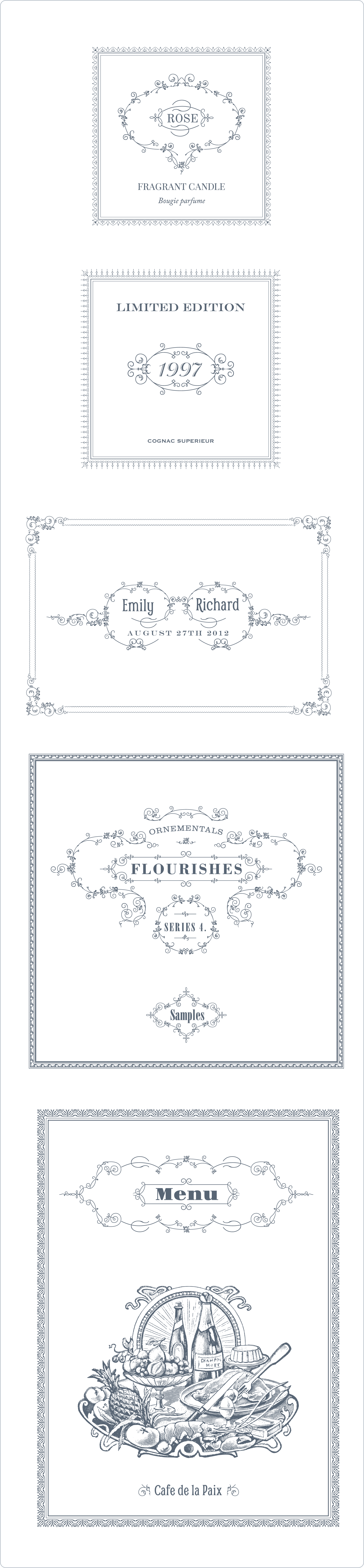 Vector frame vintage free Vector frame vintage free